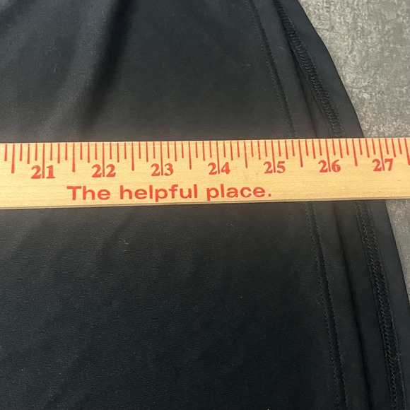 Under Armour Long Sleeve Shirt Womens Large Black Fitted Graphic Tee Stretch - Picture 5 of 6